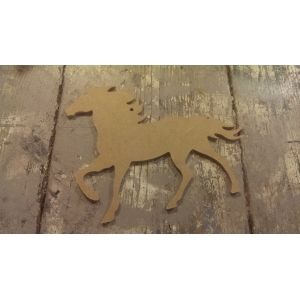 MDF 133 Rennend paard ca. 10 cm